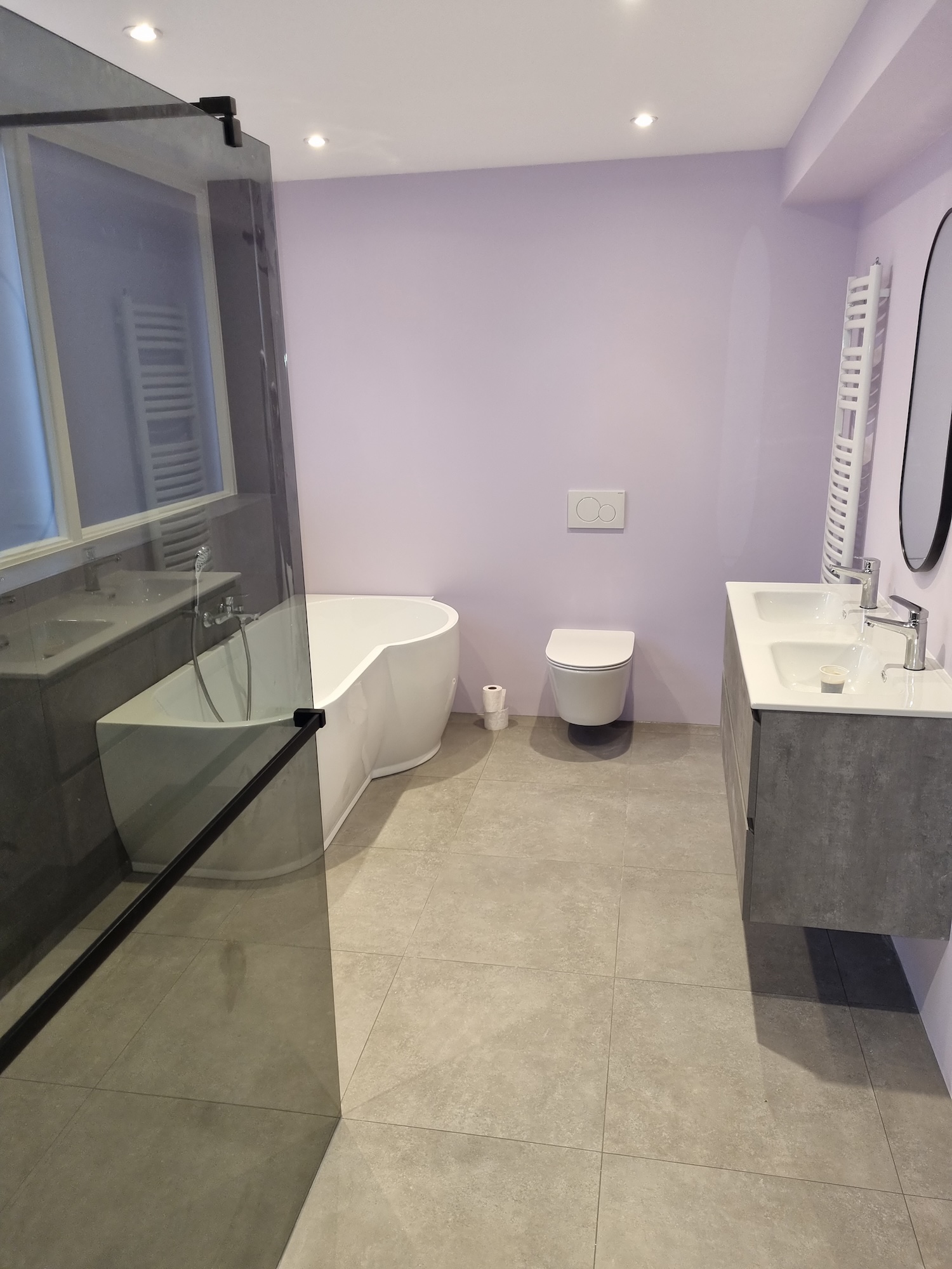 Nieuw geplaatste badkamer in Haarlem