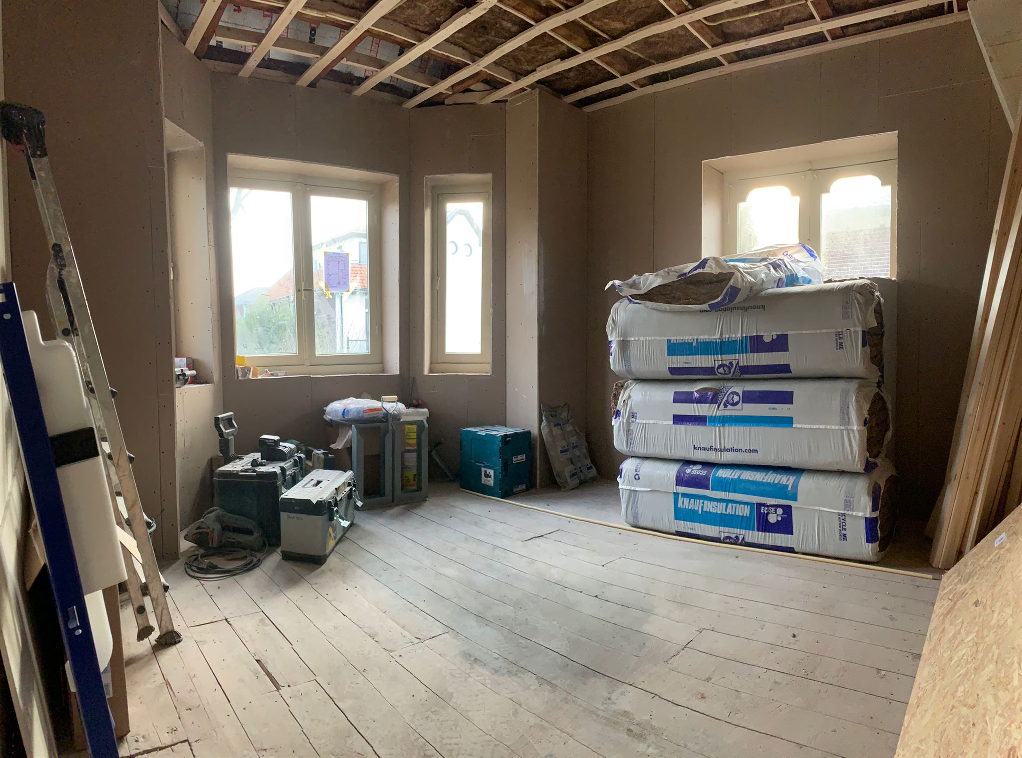Verbouwing van een woonhuis in Bussum